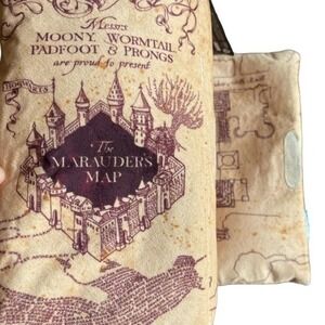 Harry Potter Bark Marauders Map Dog Toy Squeaky Treat Hiding Crinkle Gift New